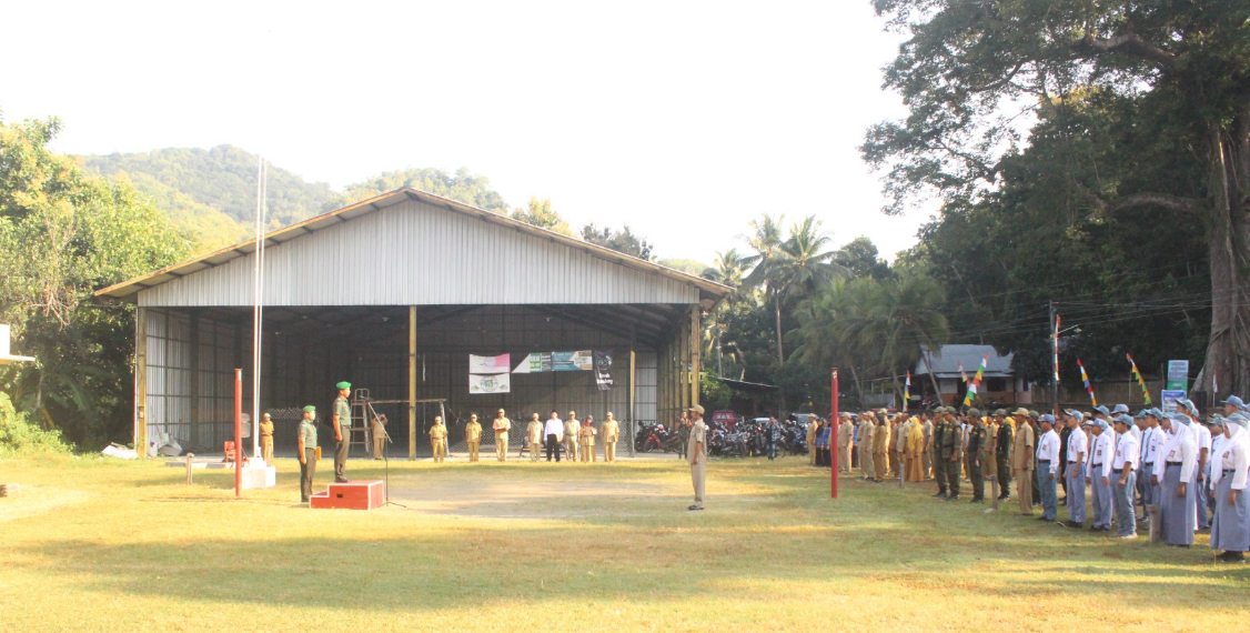 Upacara Peringatan Hari Kebangkitan Nasional di Lapangan Selo Timur